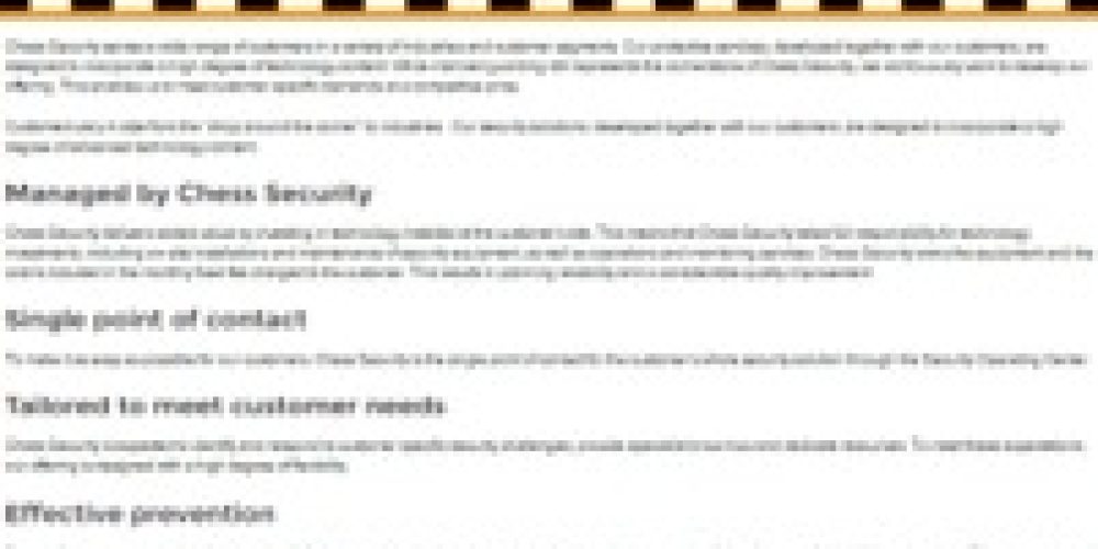 Chess Security